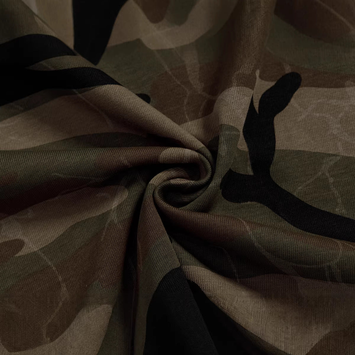 Camouflage printed T-shirt