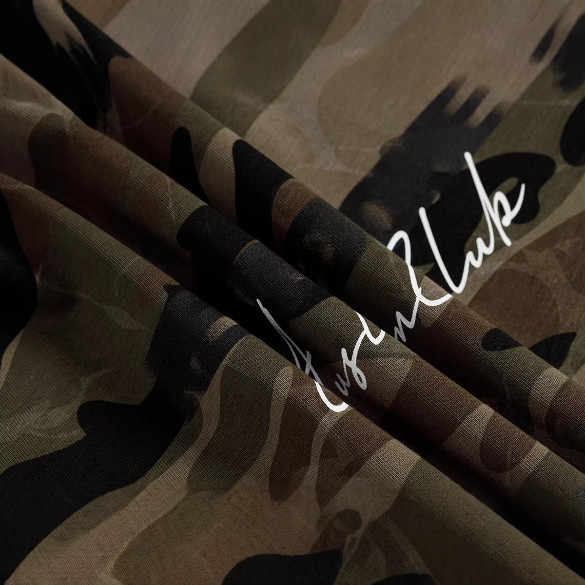 Camouflage printed T-shirt