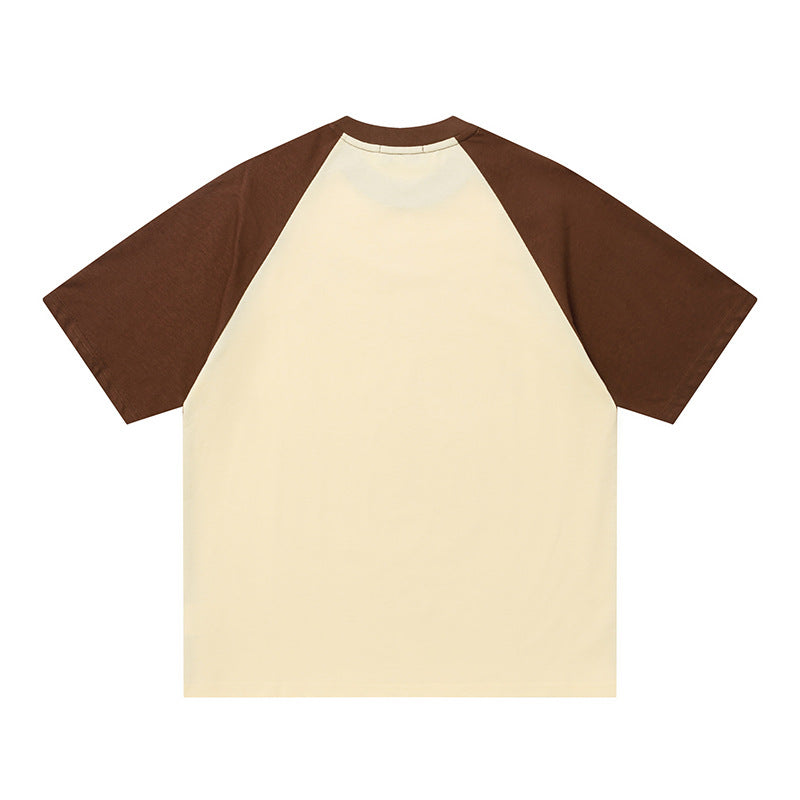 Shoulder sleeved T-shirt